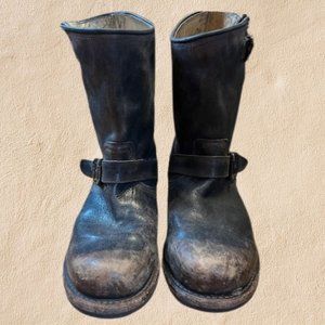 Frye, Engineer Boots, Distressed